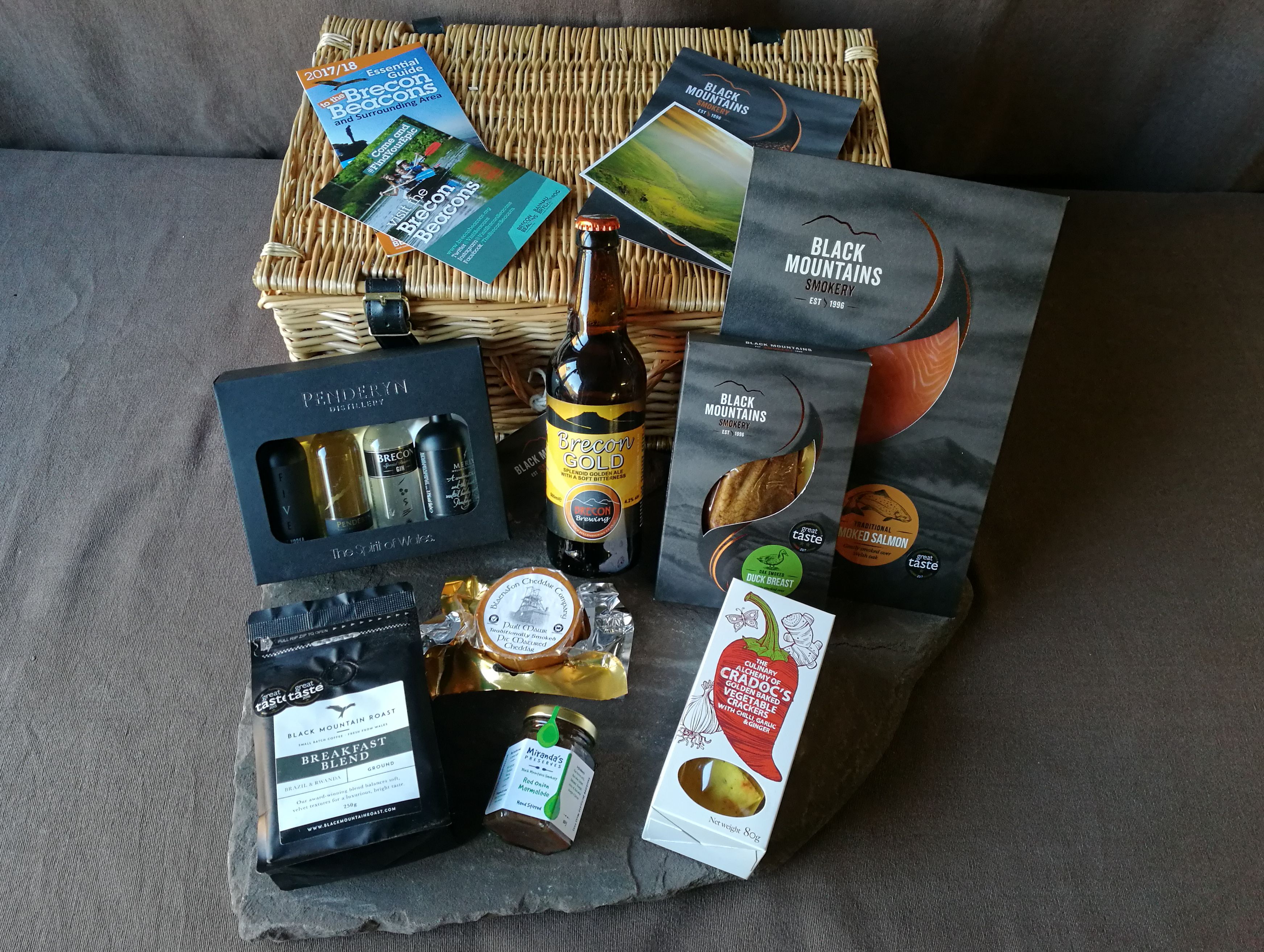 Black Mountains Smokery Brecon Beacons Tourism Hamper