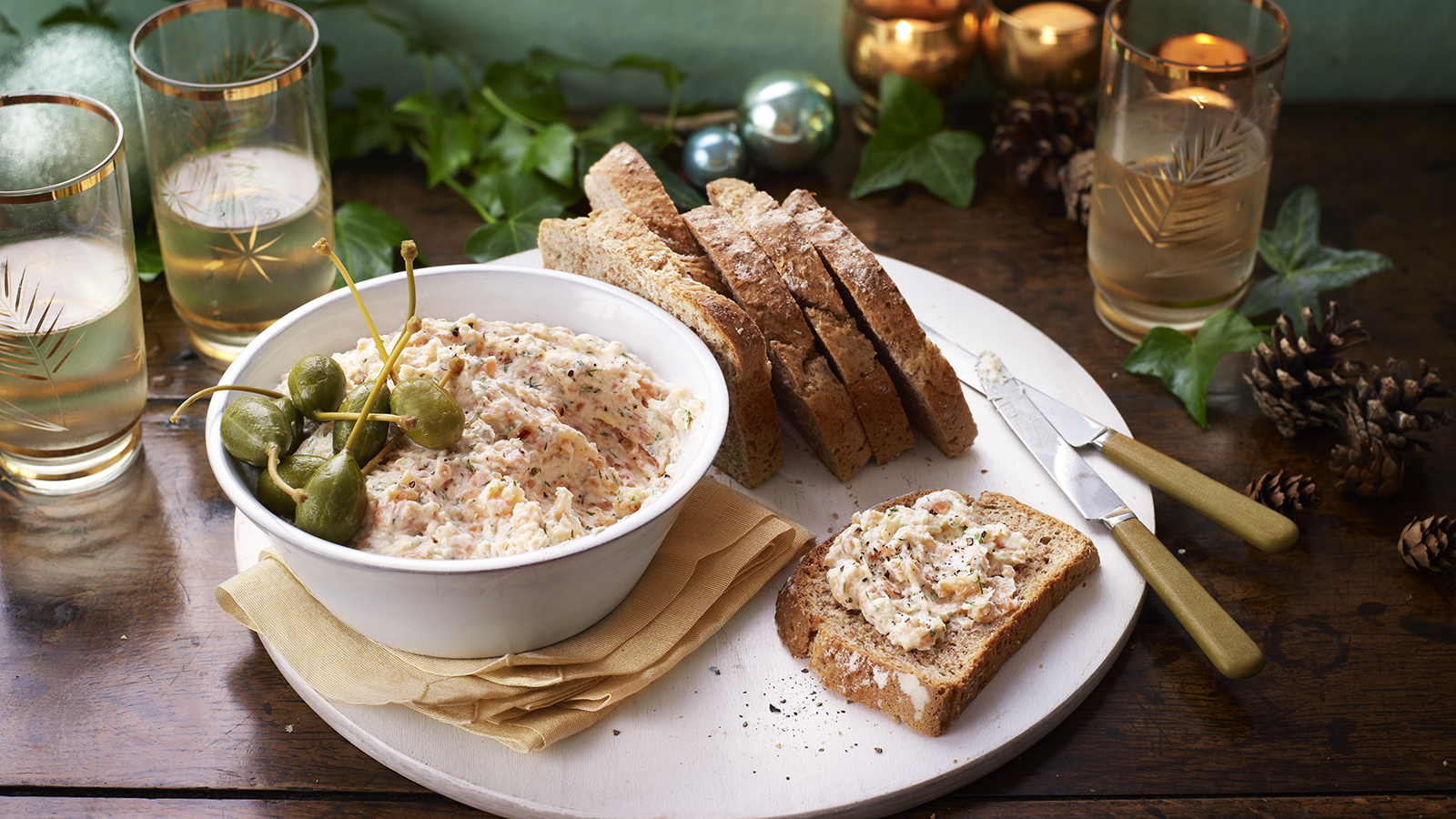 Smoked Salmon Pate recipe inspired by Paul Hollywood