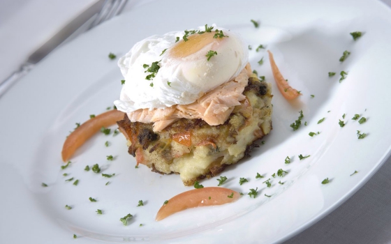 Smoked Trout, Cockle & Apple Patties Recipe 