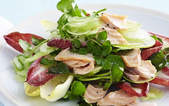 Smoked Trout & Apple Salad Recipe