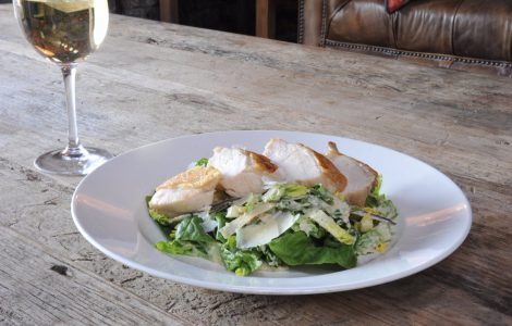 Smoked Chicken Caesar Salad Recipe