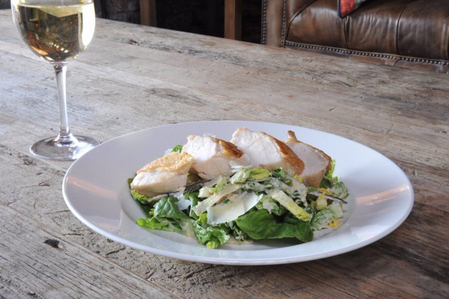 Smoked Chicken Caesar Salad Recipe