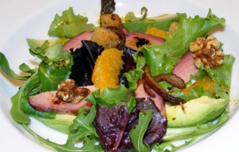 Smoked Duck and Orange Salad Recipe