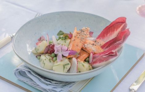 Smoked Trout & Potato Salad Recipe