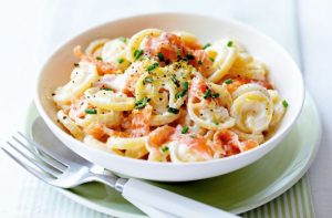 smoked salmon pasta recipe