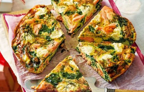 Oak Roasted Salmon Frittata Recipe