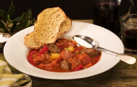 Smoked Welsh Dragon Sausage Cassoulet Recipe