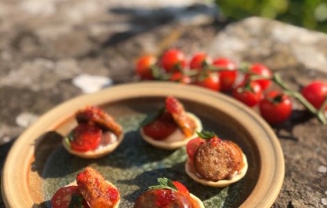 Smoked Welsh Dragon Sausage Canapé Recipe
