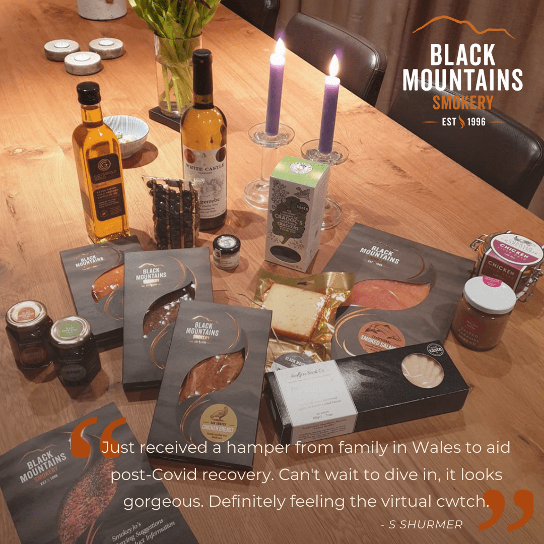 The perfect Christmas gift: gourmet smoked food hampers from BMS