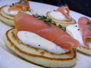 Smoked Salmon & Laverbread Pancakes Recipe