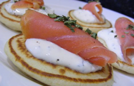 Smoked Salmon & Laverbread Pancakes Recipe