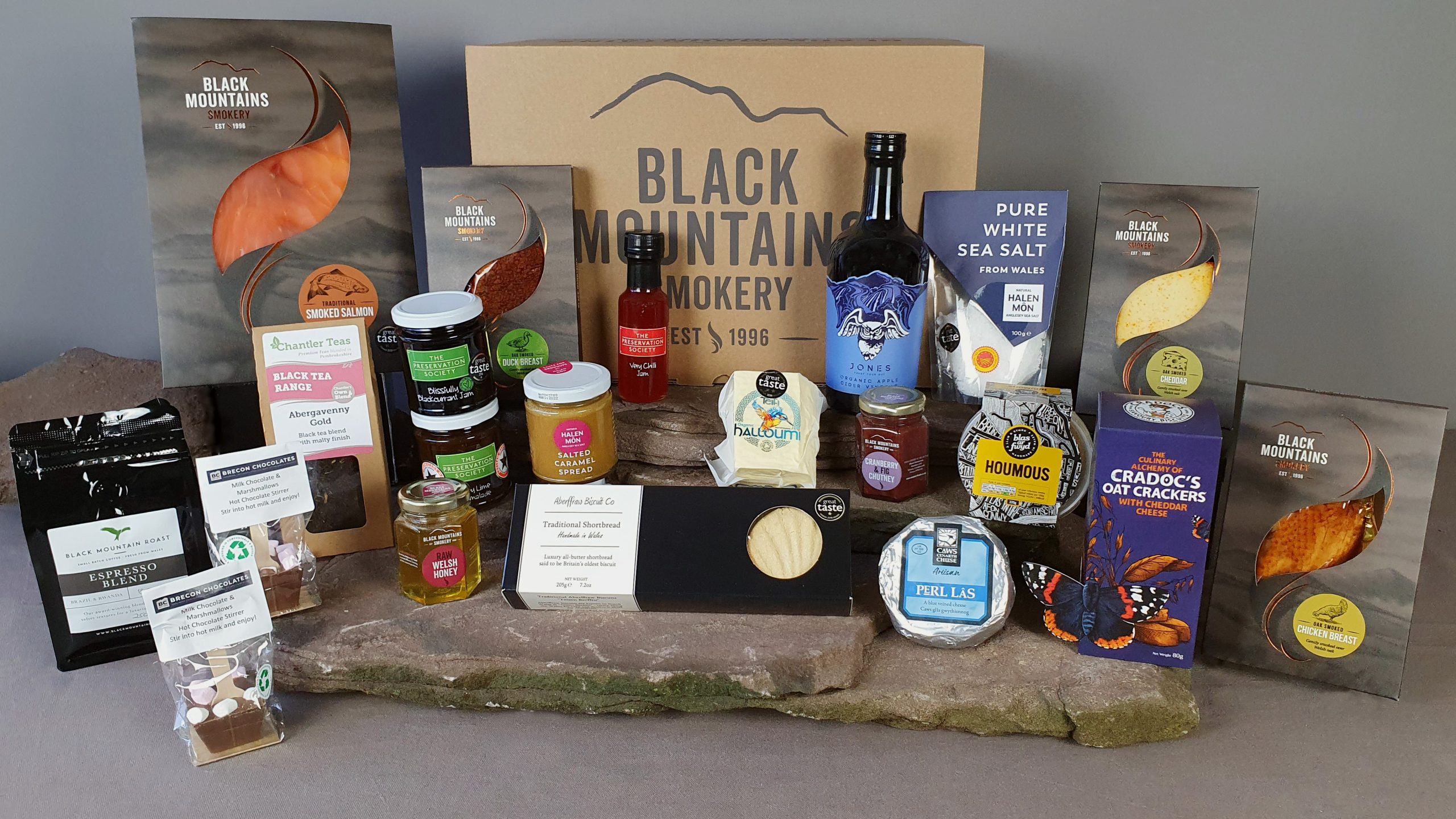 Valentine's Day food hamper. Lockdown Love in a box!