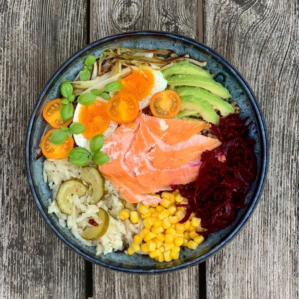 Oak Roasted Salmon Poke Bowl