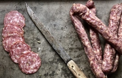 Charcuterie - Salami & Chorizo Chunks & slices