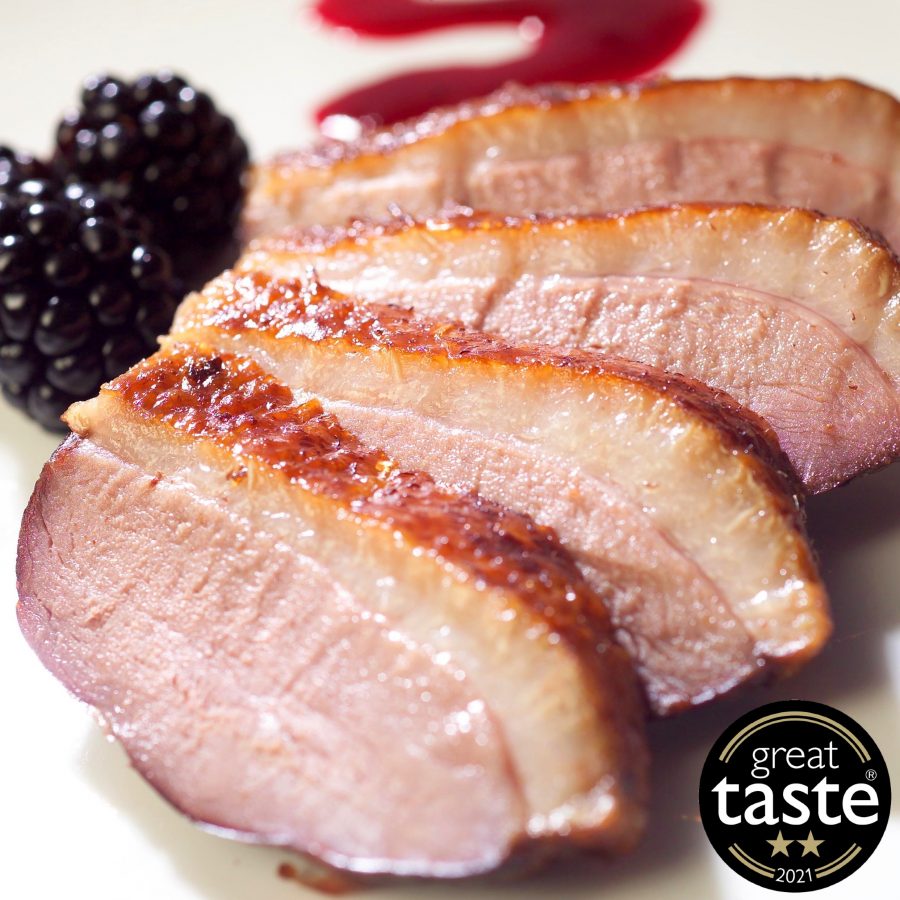Black Mountains Smokery Duck Breast Wins Two Stars at the Great Taste Awards 2021