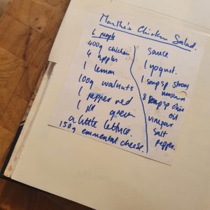 Martha's Chicken Salad Recipe