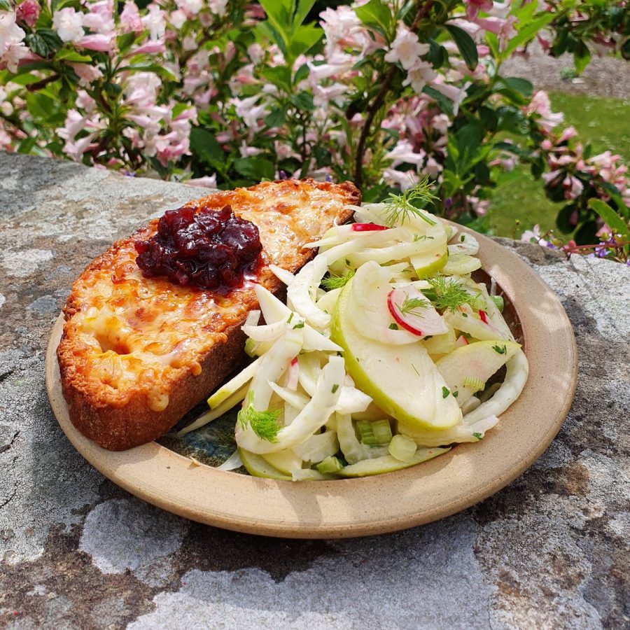 Smoked Cheddar Welsh Rarebit Recipe