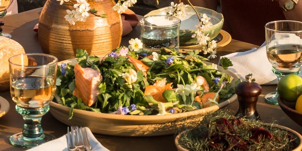Oak Roast Salmon Portion Salad