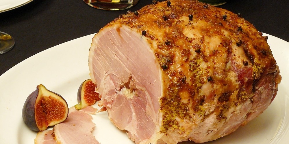 Honey and Mustard Glazed Ham