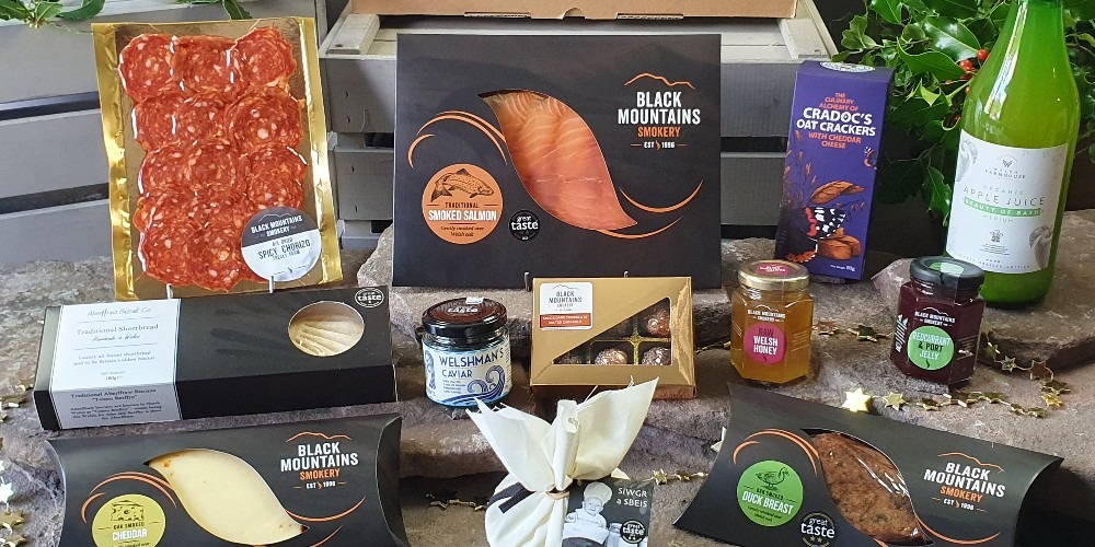 really welsh christmas gourmet gift hamper