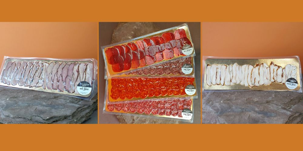 300g sliced cured meat platters, good for easy Easter catering.