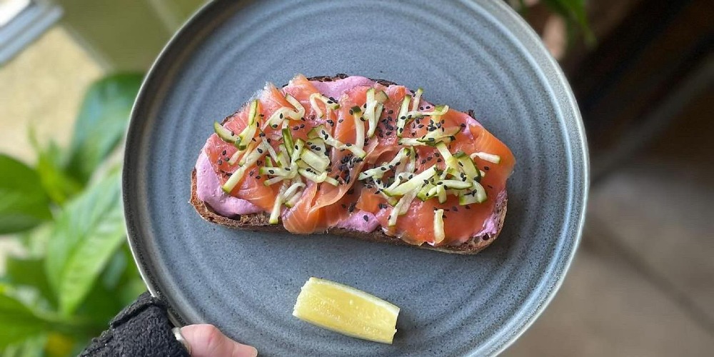 Cafe Culture: Bean and Breads Smoked Salmon on Sourdough Recipe
