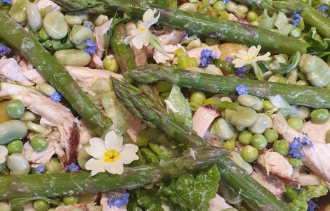 Smoked Chicken Springtime Salad Recipe