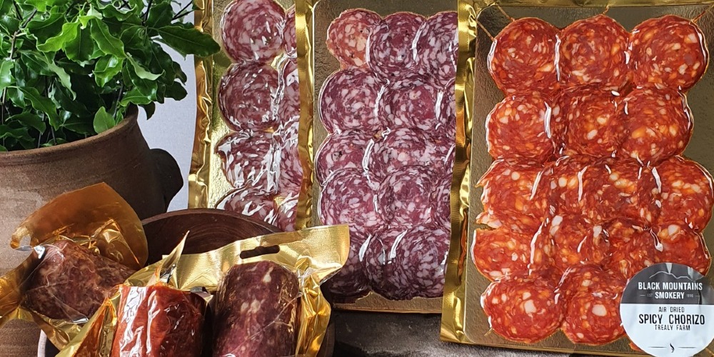 Salami and Chorizo Charcuterie Platters 