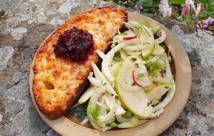 Smoked Cheddar with Paprika Toastie