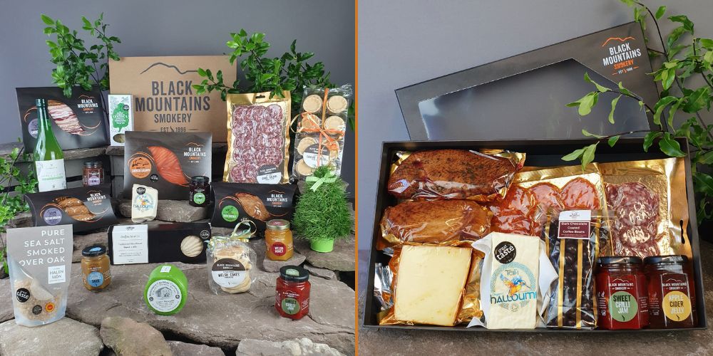 Welsh Family Feast Cwtch Grazing Gift Box Hamper