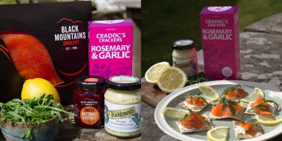 Cold Smoked Trout & Horseradish Canapés Recipe