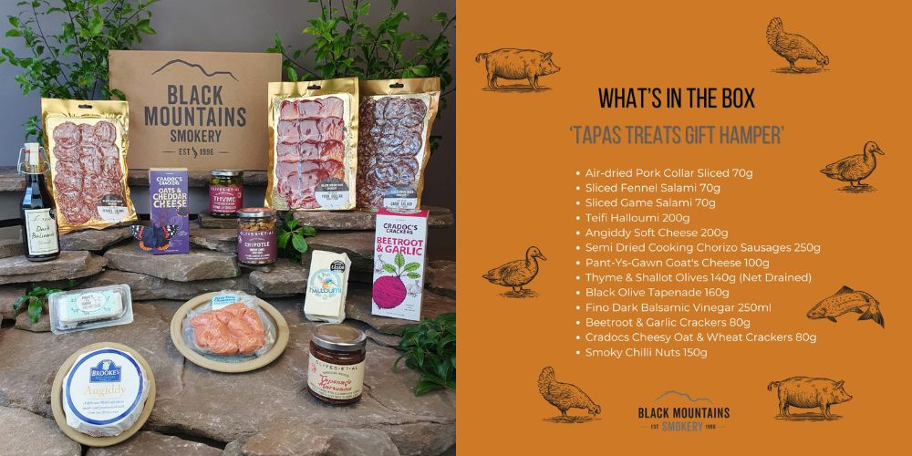 Tapas Treats Hamper and Whats In The Box?