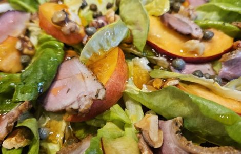 Smoked Duck & Nectarine Salad