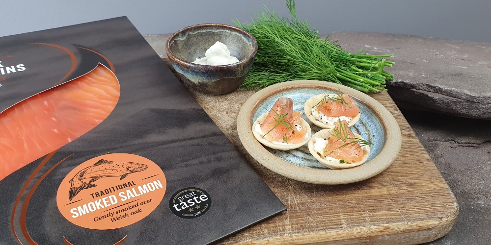 Smoked Salmon Canapes