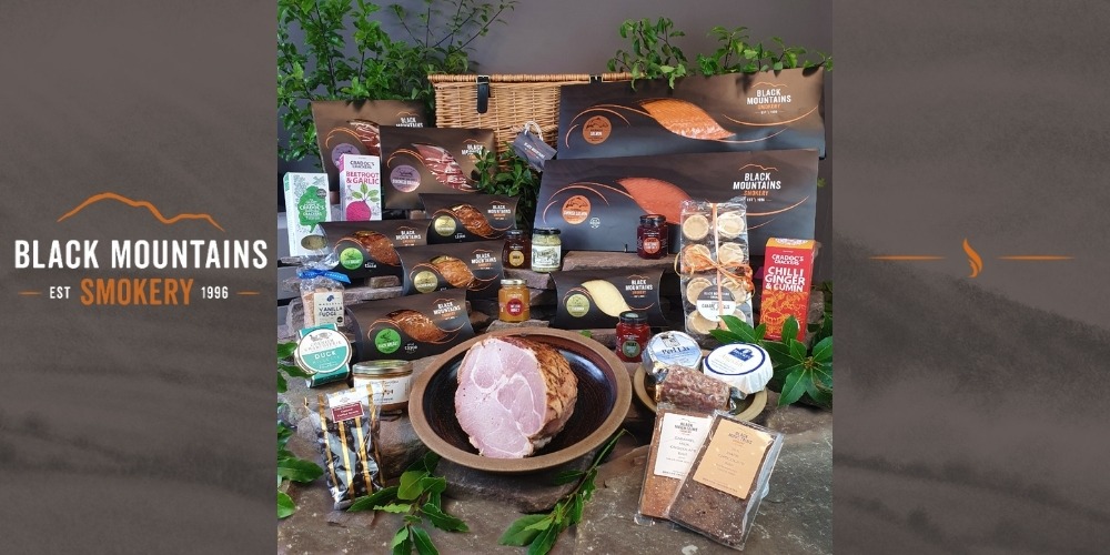 The Sugar Loaf Luxury Larder Wicker Hamper