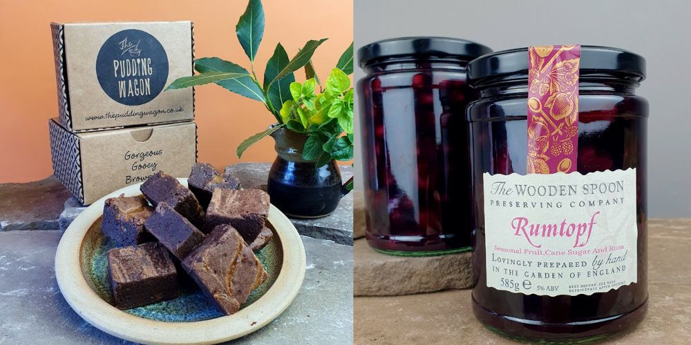 Brownie & Rumtopf Boozy Fruits