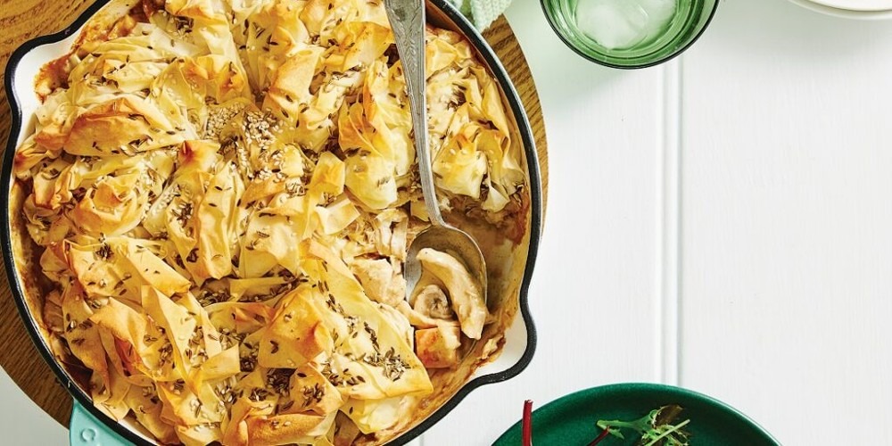 Chicken Filo Pie