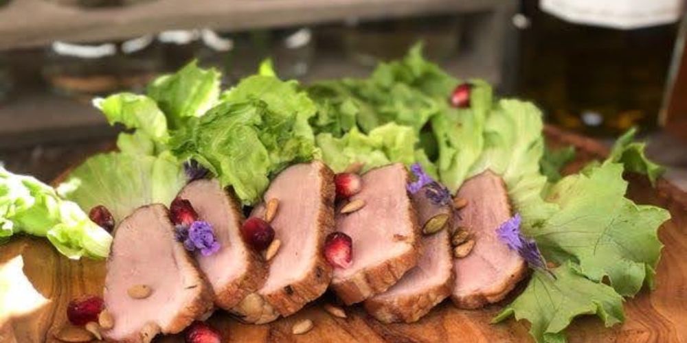 Smoked Duck Easter Springtime