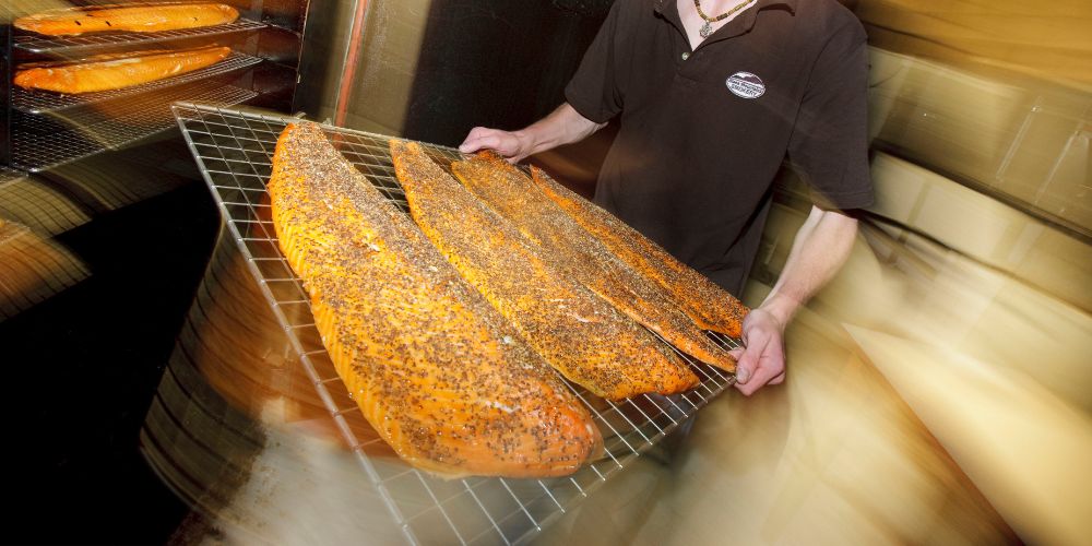 Peppered Oak Roasted Salmon