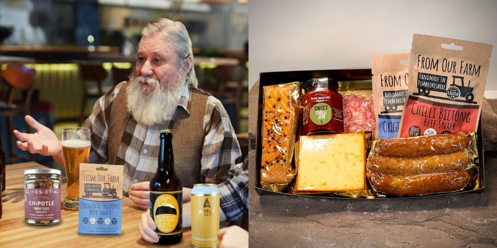 Food Gift for Dad who likes Beer and Snacks