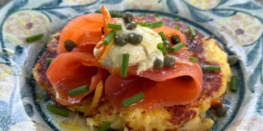 Smoked Salmon with Marmalade Dressing