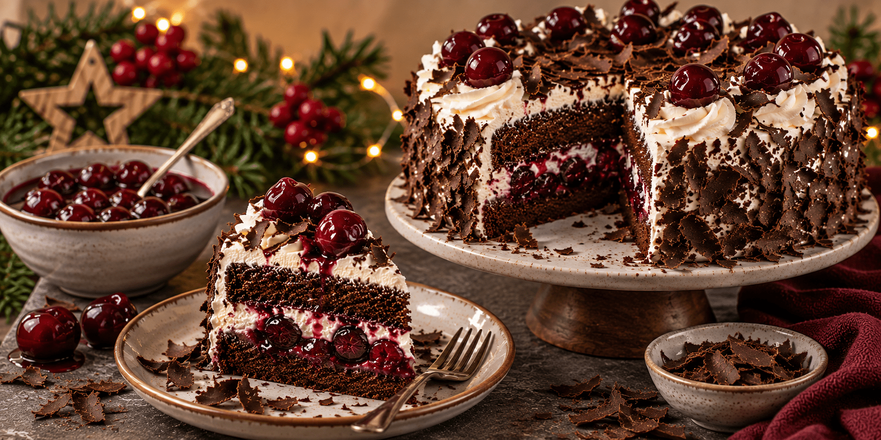 Black-Forest-Gateau-Cherries-In-Kirsch
