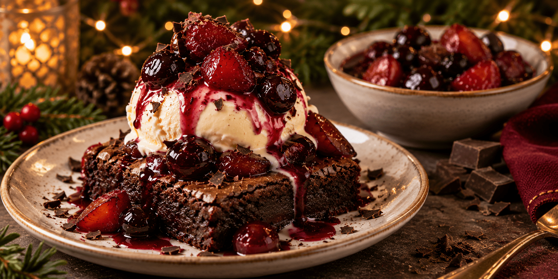 Chocolate-brownie-Rumtopf